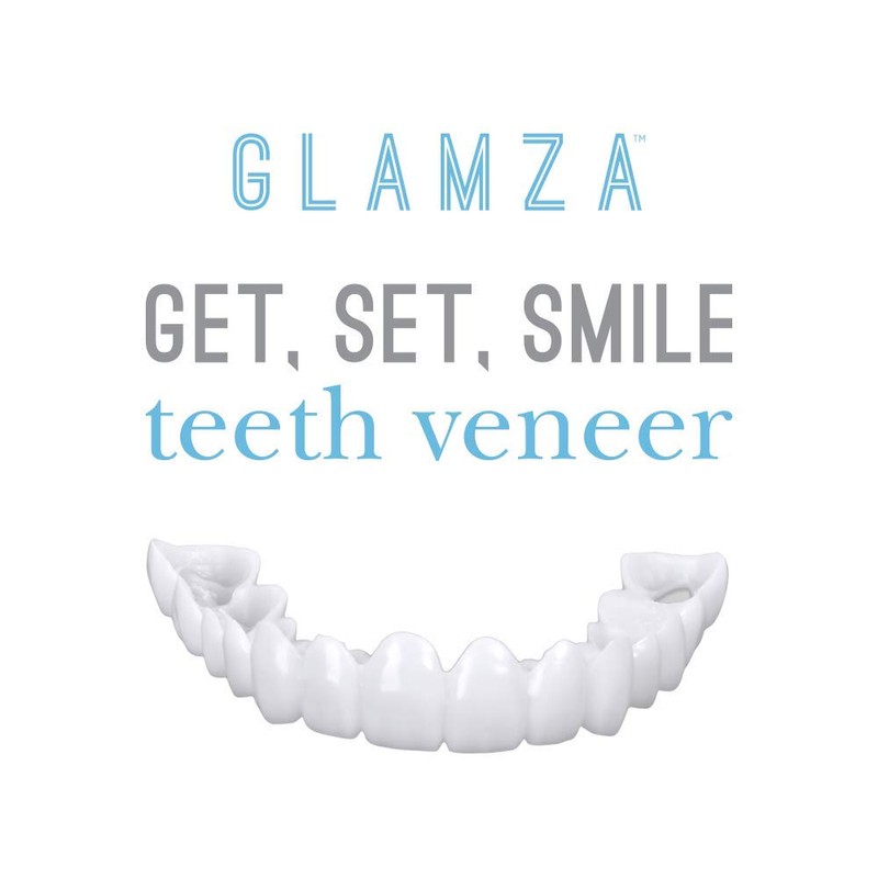 Get Set Smile GLAMZA Whitening Teeth Snap Cap On Instant