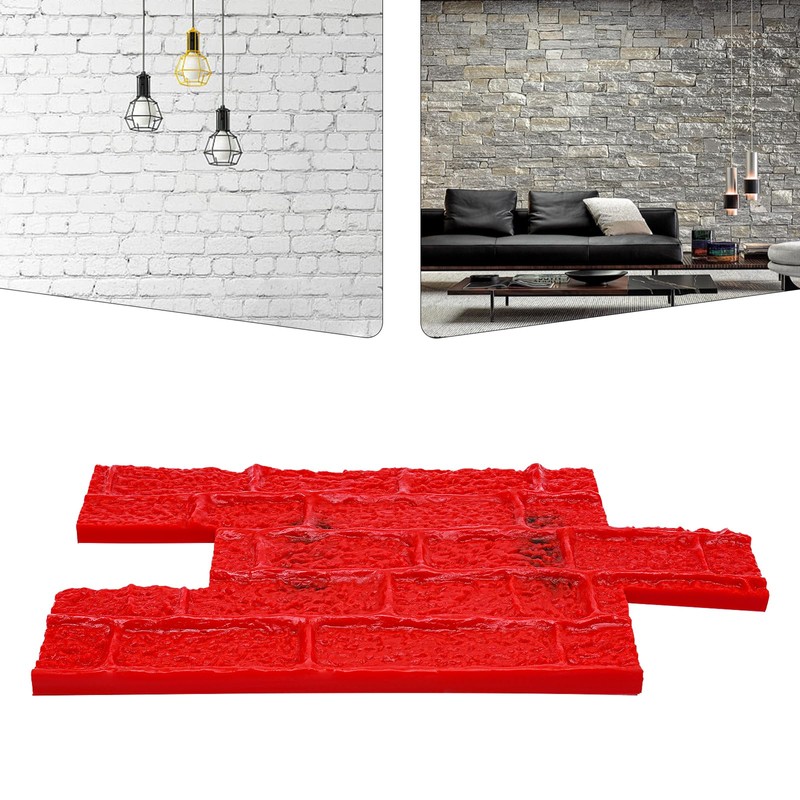 Decorative Concrete Texture Mats Concrete Stamping Mold 22.2 * 12inch