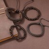 Artisan 4 piece Woven Handmade Bracelet with Beads
