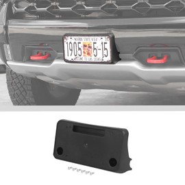 JWWY License Plate Frame Number Registration Plate Frame Bracket Holder Fit for 2022-2024 Chevy Silverado ZR2 Exterior Accessories