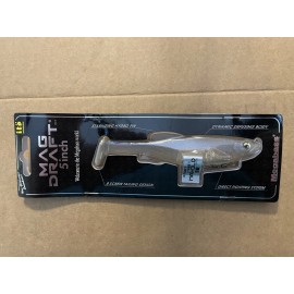 Megabass NIP Megabass 5” Magdraft Swimbait - White Back Shad