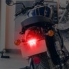 YnGia Motorcycle Rear Light Mini Led Motorbike Brake Light 12V