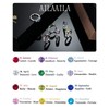 AILAAILA Birthstone Rings for Kids Girls Birthday Gifts Stainless Steel