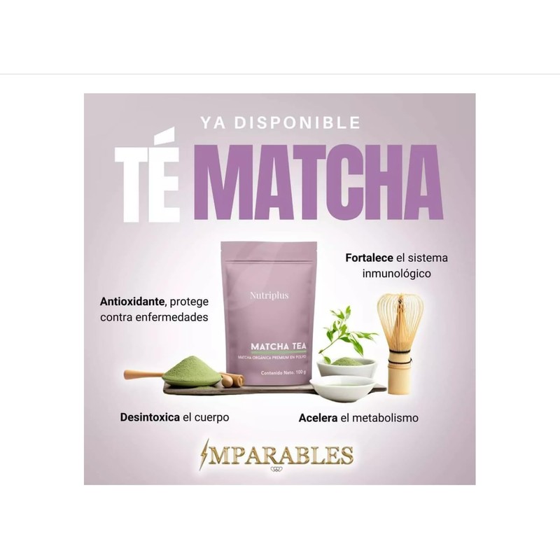 Farmasi Nutriplus Matcha Tea Te Matcha Orgánico Premium