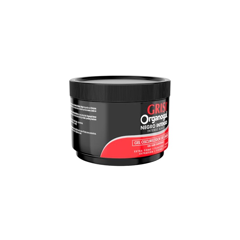 Organogal Grisi Gel Extra Firme Negro Intenso 400 Gramos