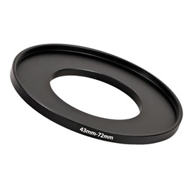 43mm to 72mm Step-Up Ring Filter adapter (43mm-72mm) Camera Filter Ring for 72mm UV ND CPL Filter (MPIXO)