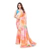 MAHEK Fab - Sari indio para mujer, diseño de georgette
