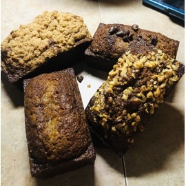 Unbranded Banana Bread Mini Sampler