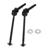 RC Front Drive Shaft,2PCS RC Front Drive Shaft Steel RC