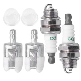 Air Filter Fuel Spark Plug Repower Tune-Up Kit Fits Echo Backpack Leaf Blower 2 Stroke Engine PB-403 PB-403H PB-403T PB-413 PB-413H PB-413T PB-500H PB-500T PB-580H PB-580T PB-620 PB-650 PB-650H