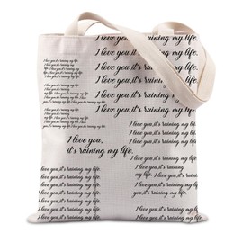 JTOUK Music Album Themed Tote Bag Music Lover Gift Singer Song Gift New Album Gift Concert Lover Gift (Ruining Tote EU)
