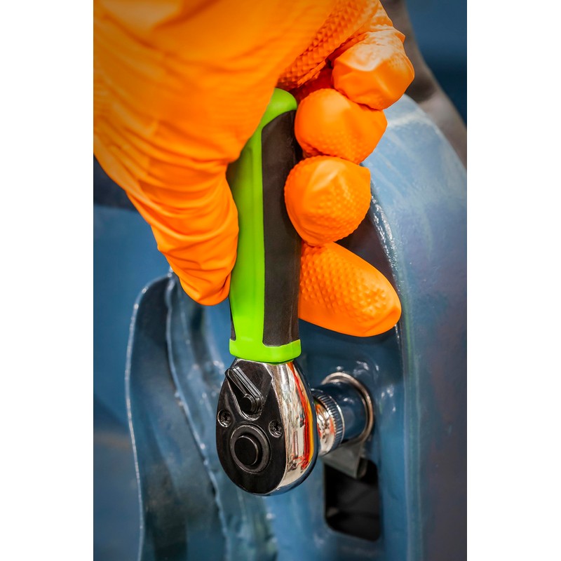 Sealey Siegen Ratchet Wrench 1/4" Sq Drive Stubby - Flip