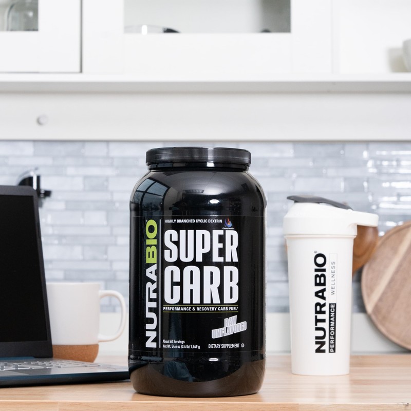 NutraBio Super Carb, Carbohydrate Powder with Cluster Dextrin & Electrolytes,