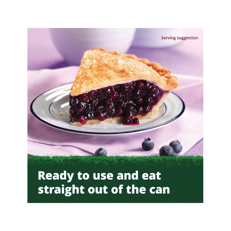 Lucky Leaf Organic Blueberry Pie Filling or Topping 21oz 4
