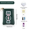 PINKTEE Golf Valuables Pouch Funny Golf Accessories Bag with Zipper