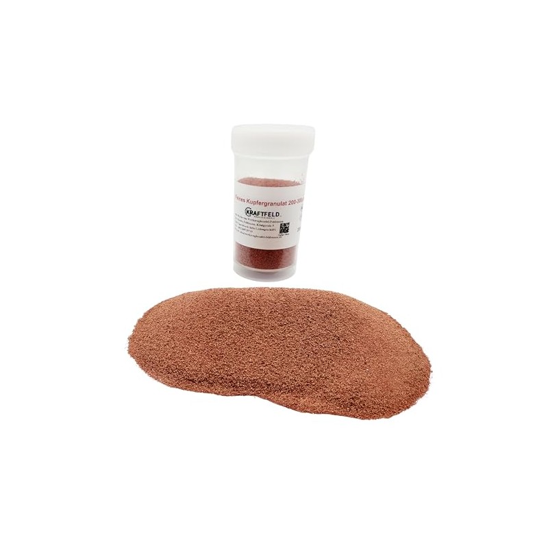 Very Fine Copper Granules Grain Approx. 250 µm Micrometer (0.25
