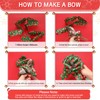 WILLBOND Christmas Wrapping Bow, Ribbon Wrap Pull Bows Wrapping Accessory,