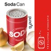 Pund'it Soda Can Fridge Deodorizer, Reusable Baking Soda Holder For