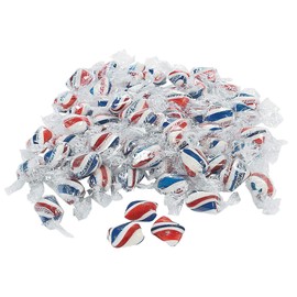 Fun Express 2 Lb. Patriotic Red, White & Blue Twist Peppermints - 172 Pc. - Great For Memorial Day Weekend, 4th Of July, Veteran's Day and All Patriotic Events