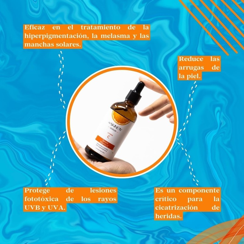 Set sueros cido Hialuronico y Vitamina C 100 ml