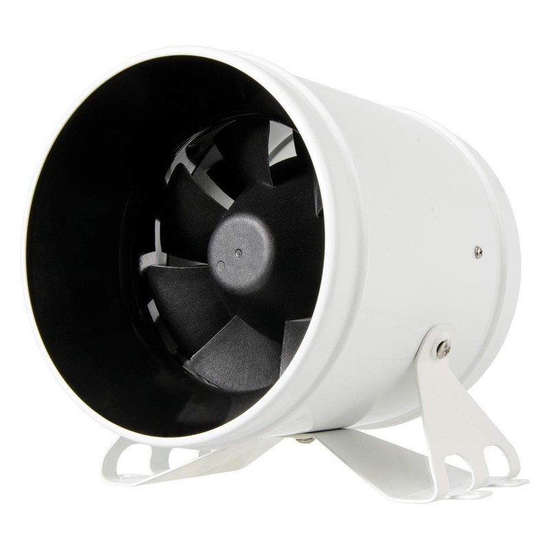 Phat PF1060 JETFAN Mixed-Flow Digital, 6", 350 CFM Fan, White