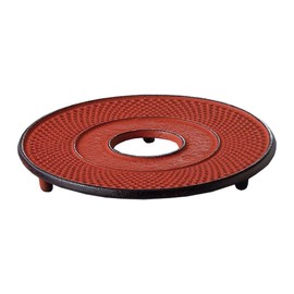 bluer Flowers Pot Insole Southern 鉄器 Round Slump Large Akane 10059