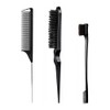 Xinfox 3 Pcs Hair Styling Comb Set, Teasing Hair Brush