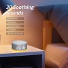 Hushing 【3 in 1】 Sound Machine Alarm Clock Night Light
