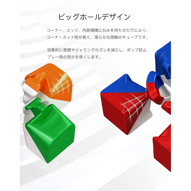 Moyu Meilong 4M Built-in Magnet 4x4x4 Competition Cube Stickerless for