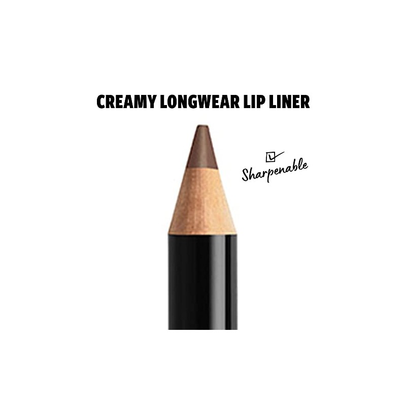 NYX PROFESSIONAL MAKEUP Slim Lip Pencil, Espresso, 0.04 Ounce