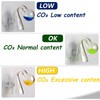 Aquatic CO2 Glass Drop Checker,Fish Tank Test CO2 Kit,Transparent CO2