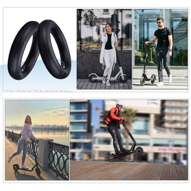 Cooryda 2 Pack 8.5‘’x2‘’ Inner Tube,8 1/2x2 Pneumatic Tyres for