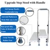 Aliseniors Upgrade Step Stool, Step Stool with Handle and Enlarged