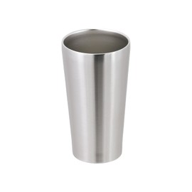 Pearl Metal Vacuum Insulated Tumbler, 15.2 fl oz (430 ml), Thermal, Cold, Condensation, Stainless Steel, Cup, Satin, Vintage Bar HC-311