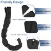 48'' Long Black Zippered Rigging Sleeve, ZRS-1-DP Casing, Trolling Motor