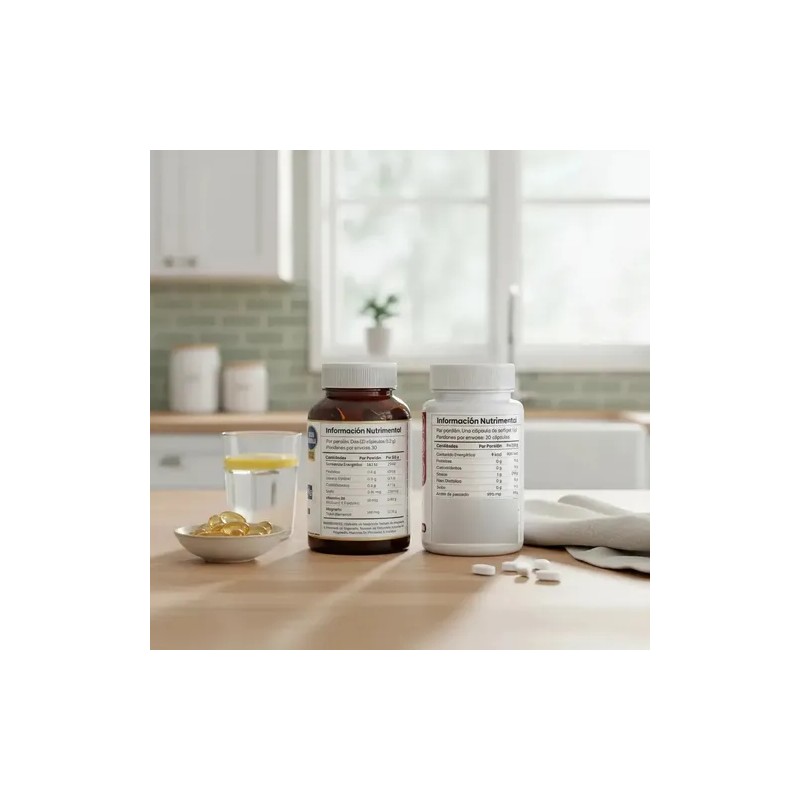 Magnesio Ultra Y Ultra Omega 3 Nutrientes Vidalabs Mexico