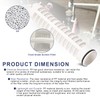 1-1/2" 100 Mesh Spin Down Sediment Replacement Water Filter Screen,