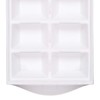 KitchenCraft Easy Release Ice Cube Tray, Stackable Ice Tray for