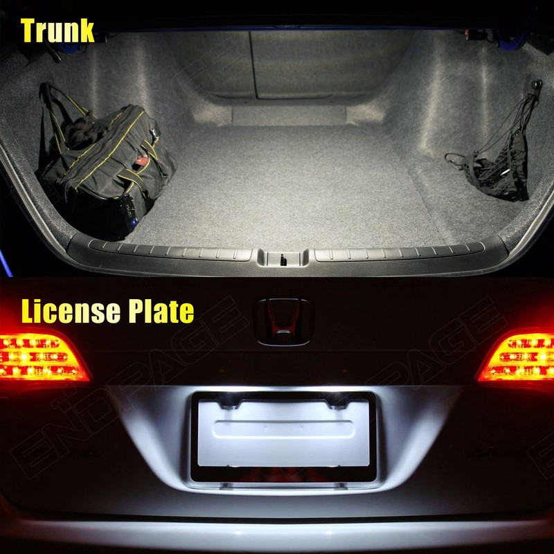 ENDPAGE 13-Pieces Avalon LED Interior Light Kit for Toyota Avalon