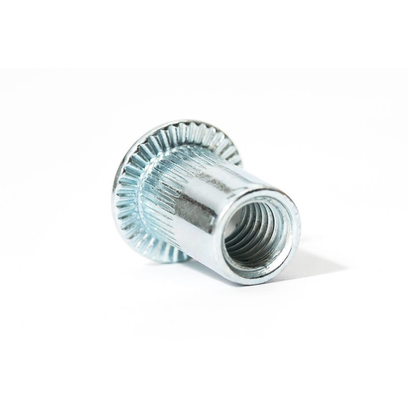 M4 x 11mm Flat Head Open End Blind Rivet Nuts
