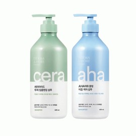 Derma & More Ceramide Cica Cooling Shampoo Conditioner Option 1. Ceramide Scalp Deep Cleansing Shampoo