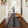 Beeiva Striped Runner Rug for Hallways, 2x6 Washable Runner for