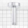Stainless Steel Shower Arm With Plates For Bathroom And Bath