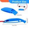 3 Pcs Emergency Whistle, Loud Whistle with Adjustable Lanyard Safety