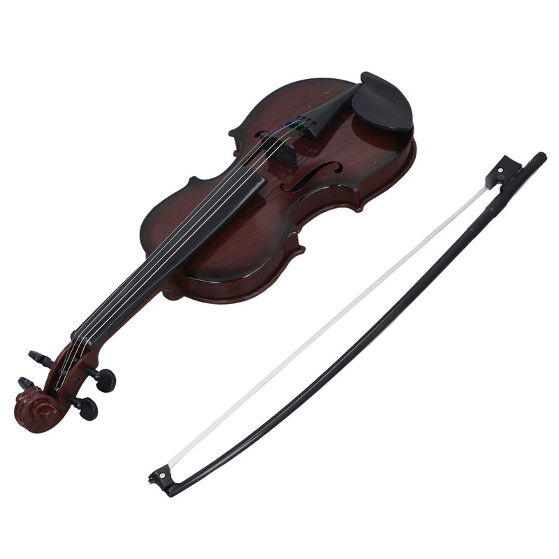 Kids Violin Toy Instrument Realistic Looking Educational Simulation Miniature Violin