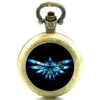 Cymru Apparel Gift Boxed Legend of Zelda Triforce Quartz Pocket/Necklace