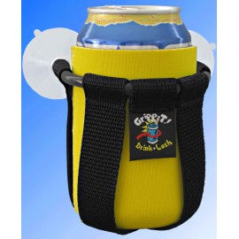 Grippit Boat PWC Jetski ATV Scooter RV Drink Holder Cup Holder Suction Cup BLACK