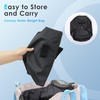 4-Pack Canopy Water Weight Bag, 88 LBS, 20 L Black