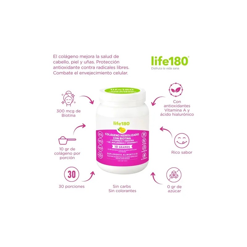 Dúo Pack De Colágeno Biotina Vitamina E Keratina 60 Pors