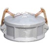 IrrigationKing RKDC-400 DC Type Aluminum CAMLOCK Dust Cap, Aluminum, 4"